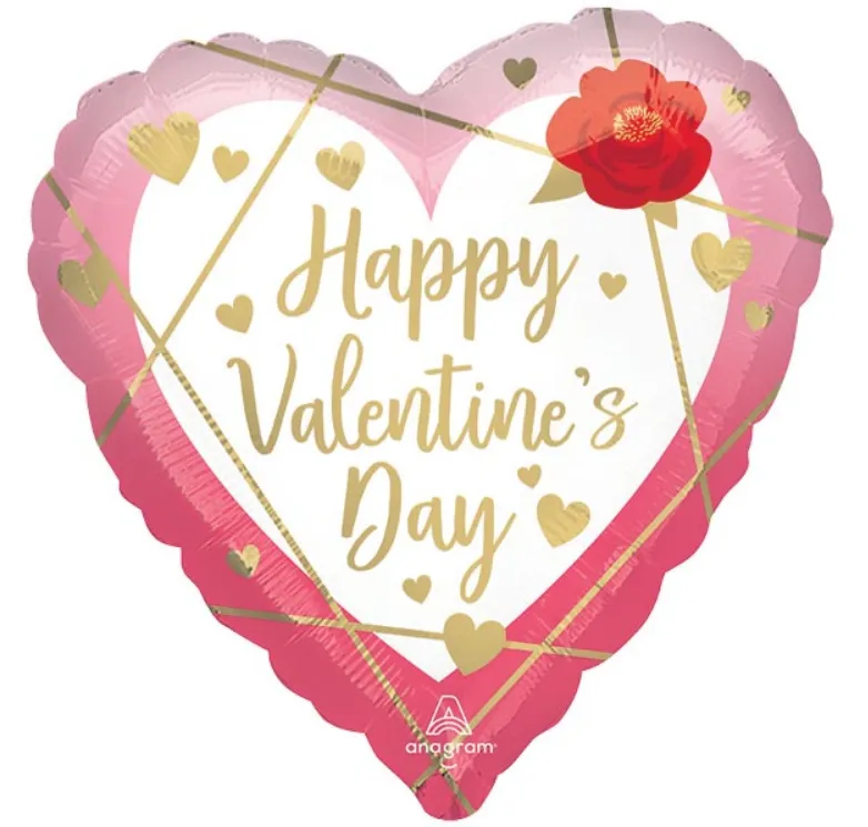 17" Valentine Watercolor