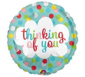 18" Thinking of You Dots