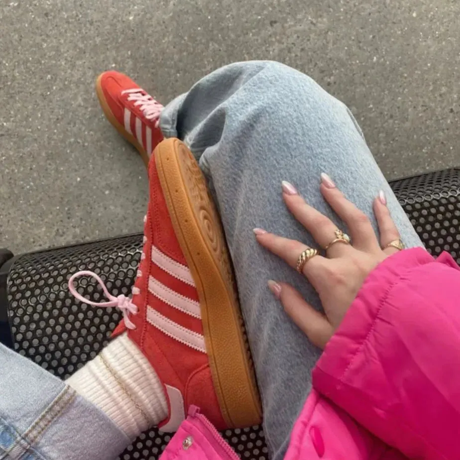 Adidas Handball Spezial Bright Red Clear Pink
