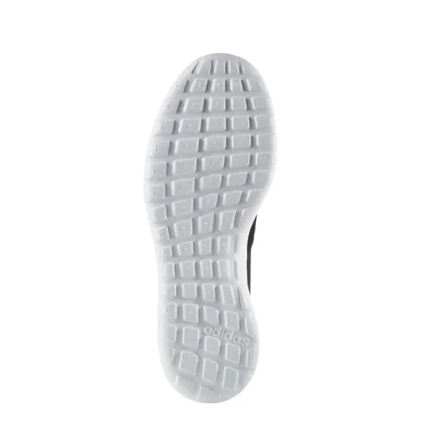 Adidas Women's Black White CF Lite Racer Cloudfoam Slip On Sneaker Shoes