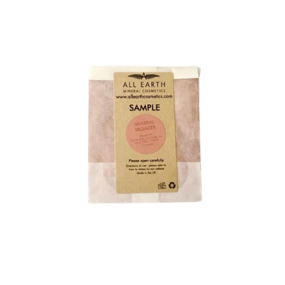 All Earth Minerals Bronzer Sample