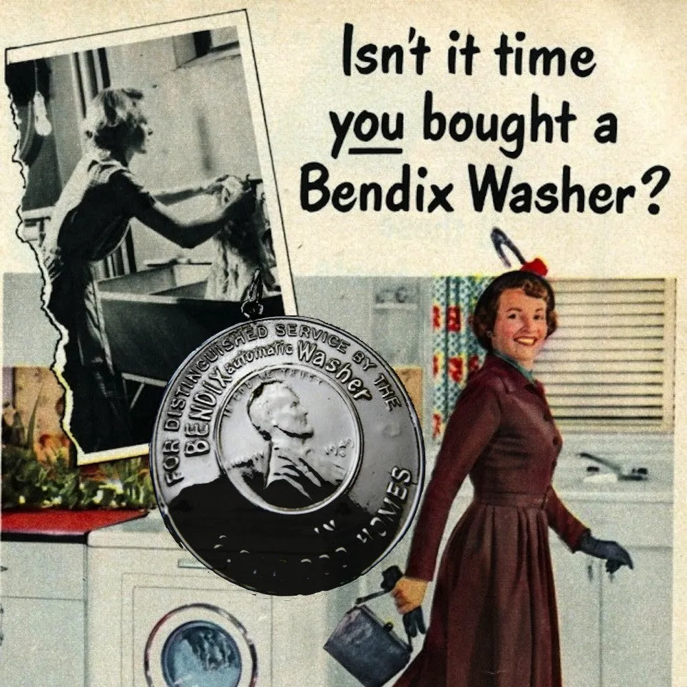 All Washed up! 1949 Bendix Automatic Washer "Lucky Penny"