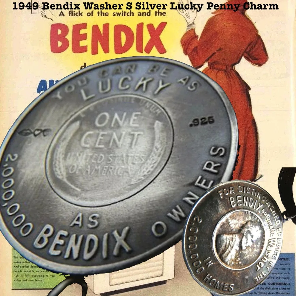 All Washed up! 1949 Bendix Automatic Washer "Lucky Penny"