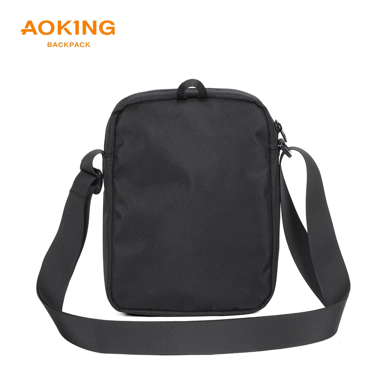 Aoking Black Fashion Men Waterproof Sling Bag XK3053