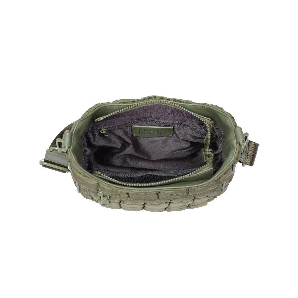 Aura Quilted Nylon Puffer Crossbody