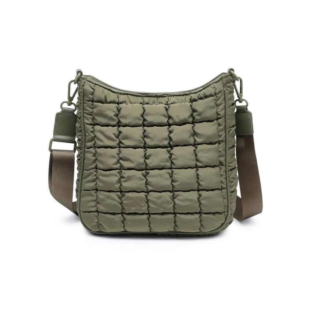 Aura Quilted Nylon Puffer Crossbody