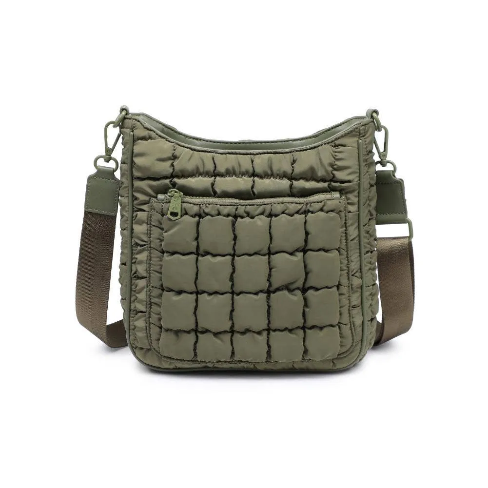 Aura Quilted Nylon Puffer Crossbody