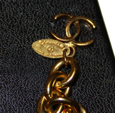 Authentic Chanel Vintage Large Medallion Coin Necklace