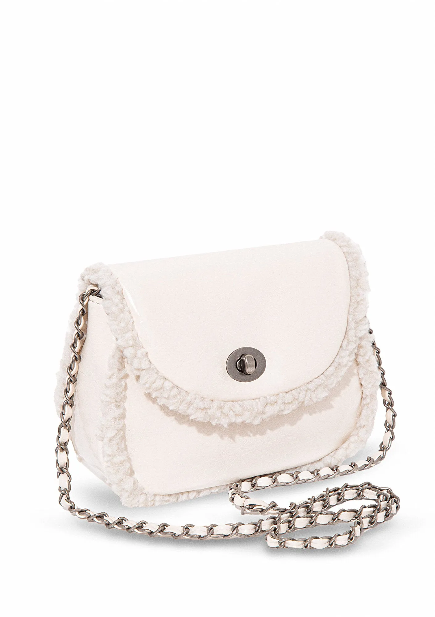 Beige Messenger Bag