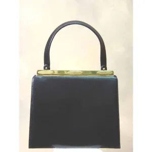 Black Leather Purse By Susan Gail