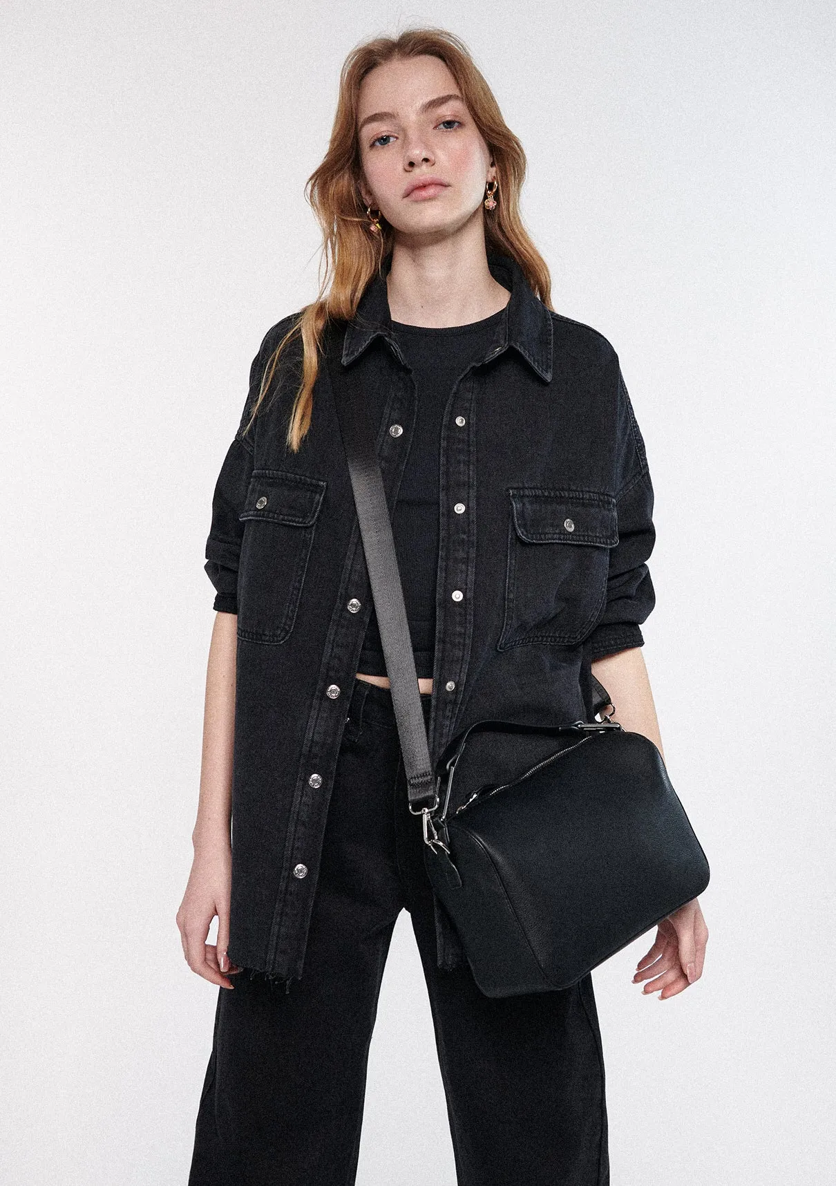 Black Messenger Bag