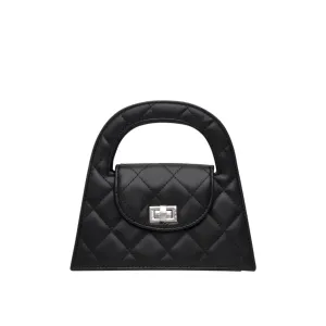 Black Quilted Bag