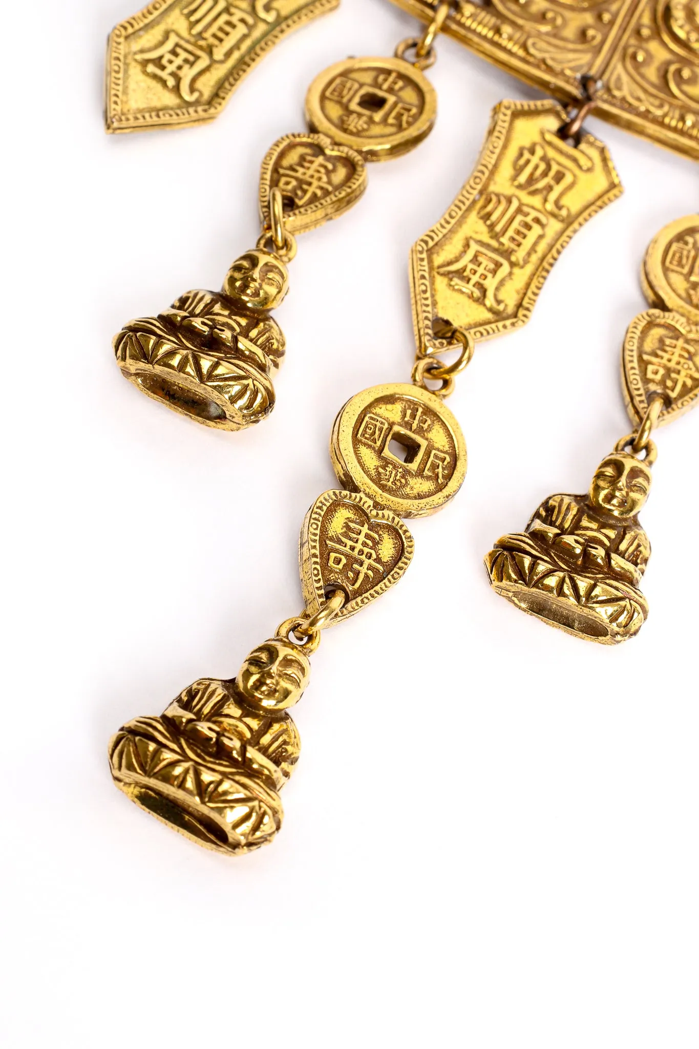 Buddha Scroll Plate Pendant