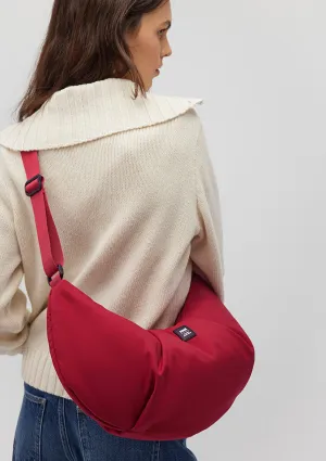 Burgundy Messenger Bag