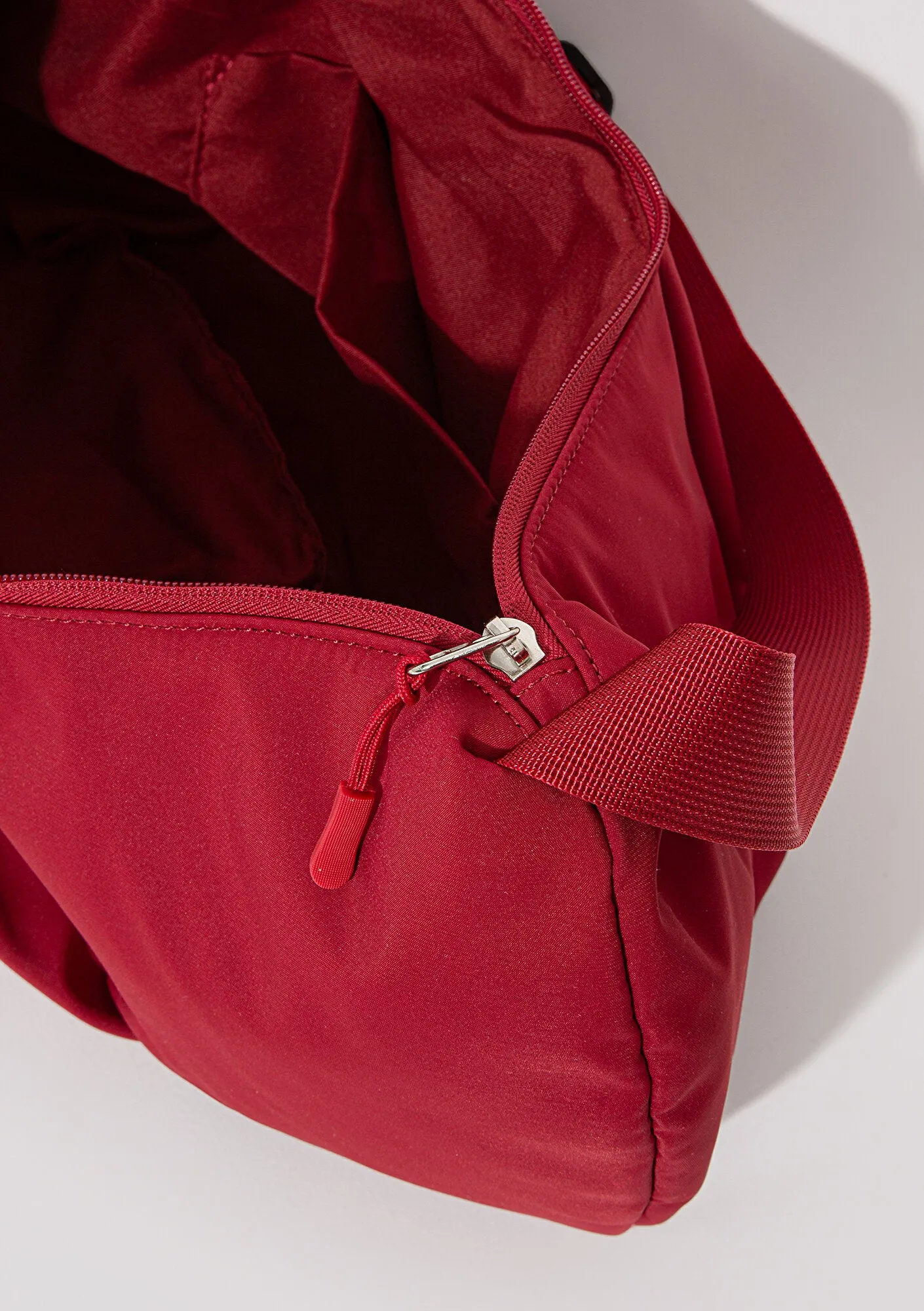 Burgundy Messenger Bag