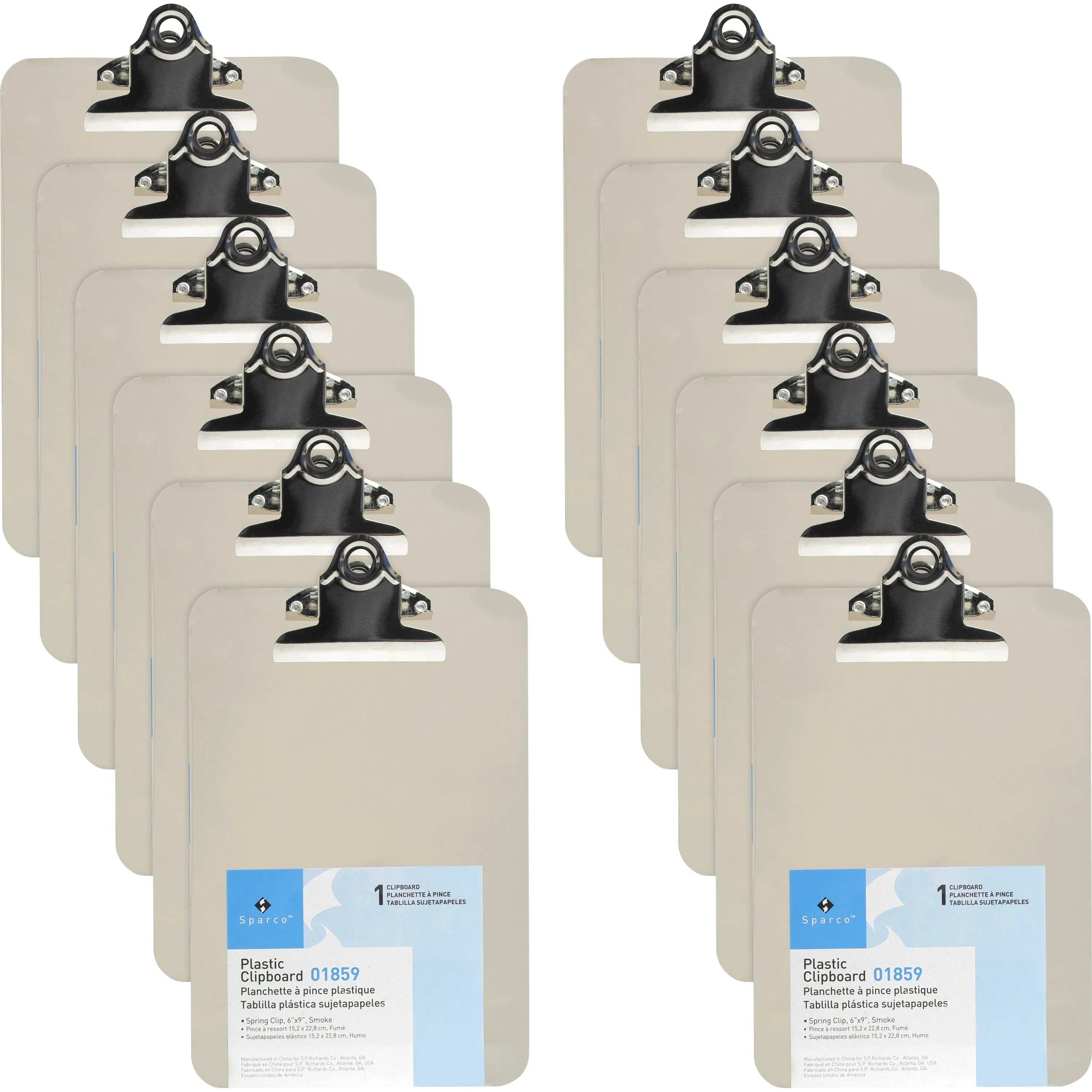 Business Source Compact Plastic Clipboard