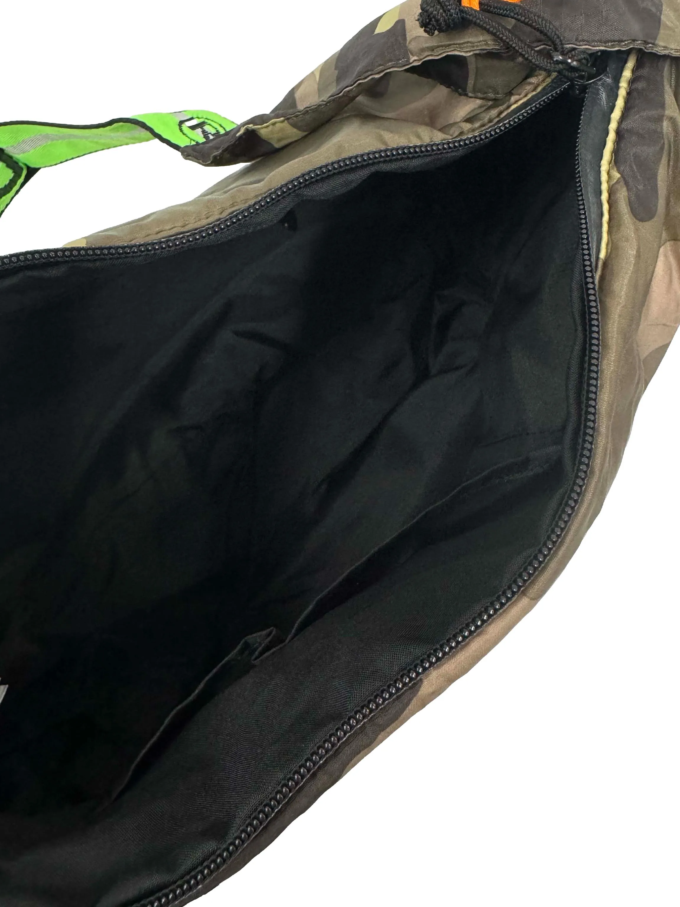Camo Damon Side Messenger Bag