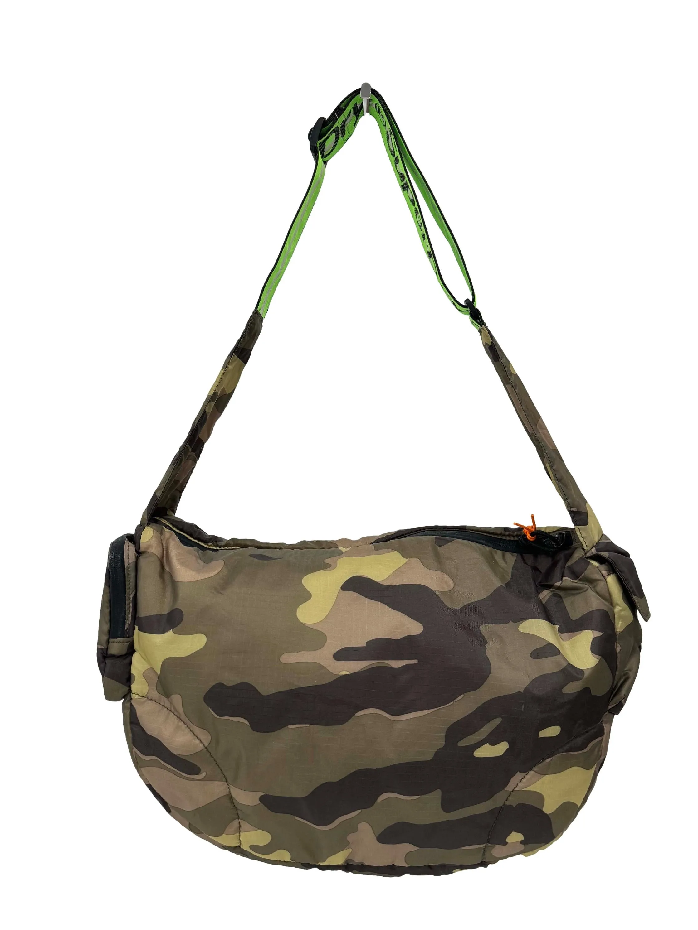 Camo Damon Side Messenger Bag