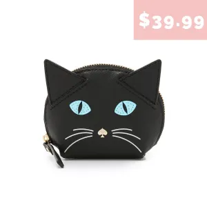 Cat’s Meow Black Cat Coin Purse