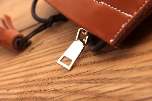 Dark Brown Womens Crossbody Leather Bags Cute Small Leather Crossbody Bags for Women