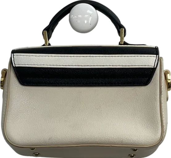 foli foli Cream Monochrome Style Handheld Bag