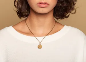 Gemini vintage necklace