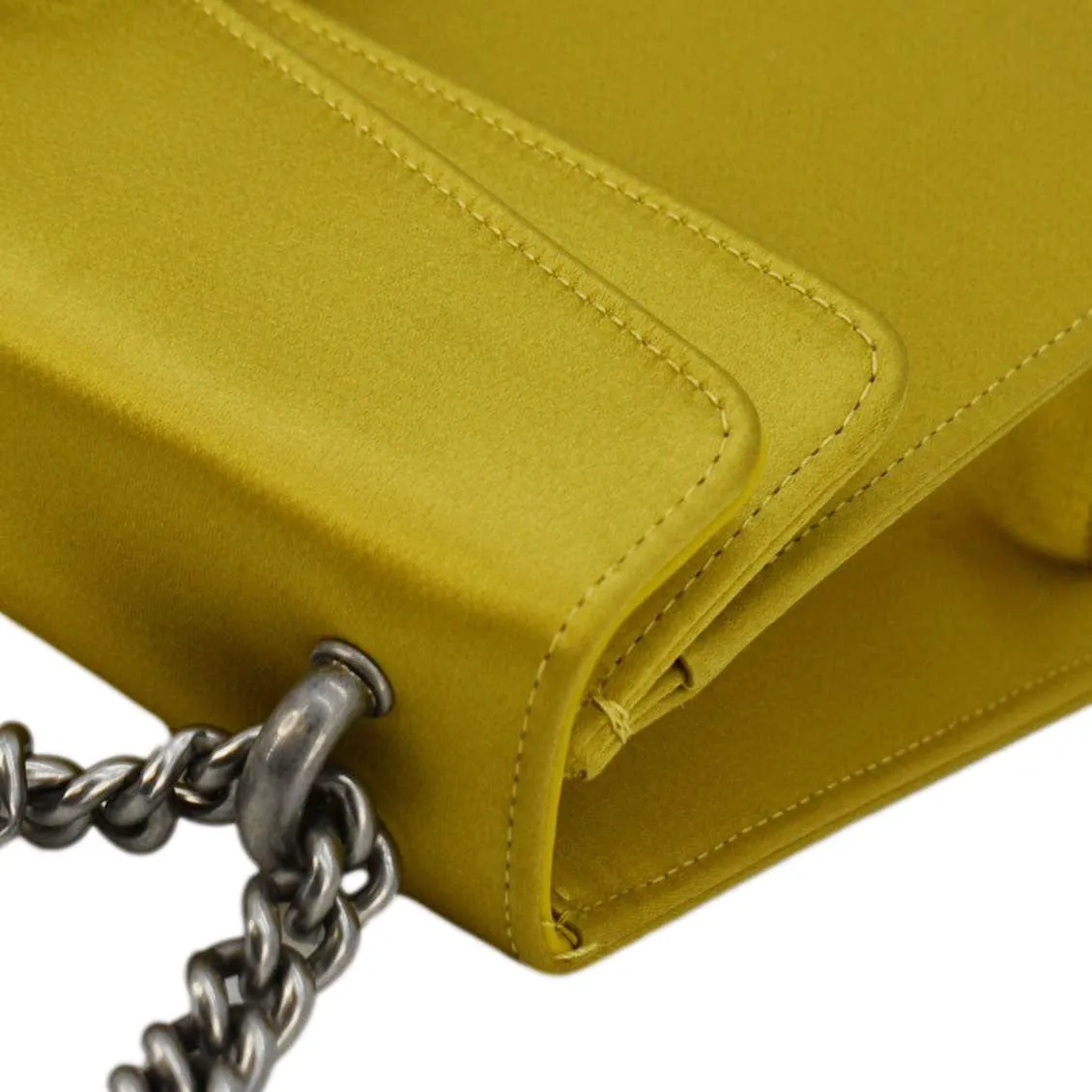 GUCCI Dionysus Small Leather Crossbody Bag Gold 499623