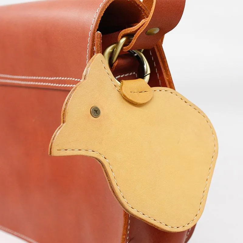 HANDMADE LEATHER CUTE Women Keyring Change Holder Pouch PERSONALIZED MONOGRAMMED GIFT CUSTOM Coin Wallet Holder