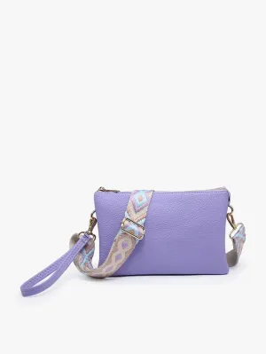 Izzy Crossbody Purse in Petunia