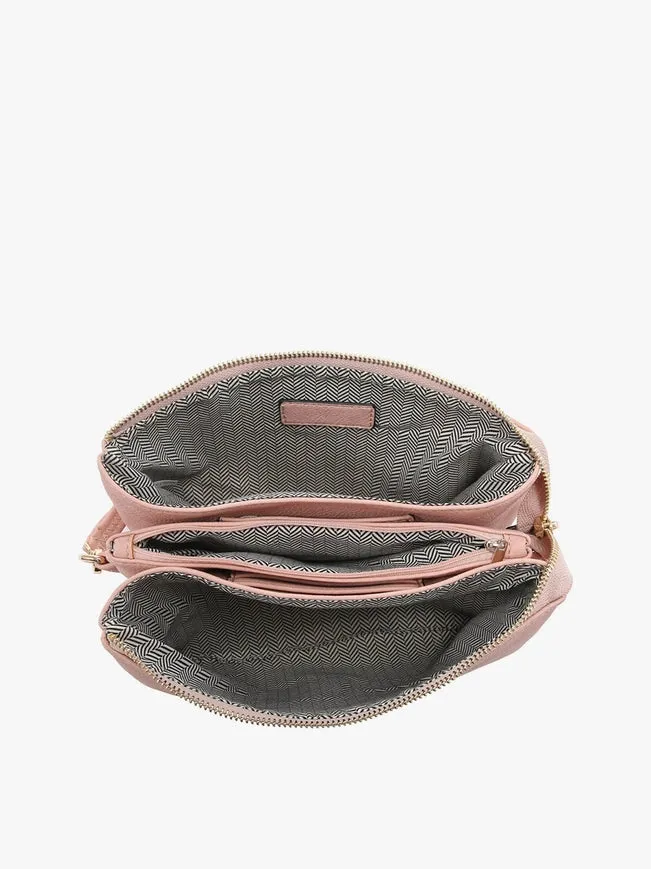 Izzy Crossbody Purse in Sweet Pink