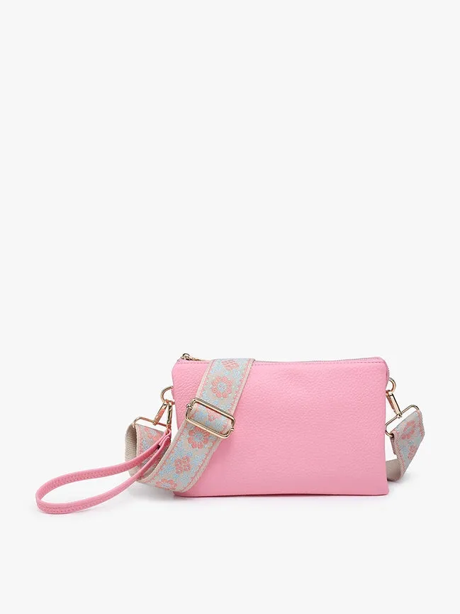 Izzy Crossbody Purse in Sweet Pink