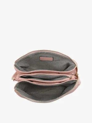 Izzy Crossbody Purse in Sweet Pink