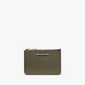 Jet Set Travel Small Saffiano Leather Coin Pouch