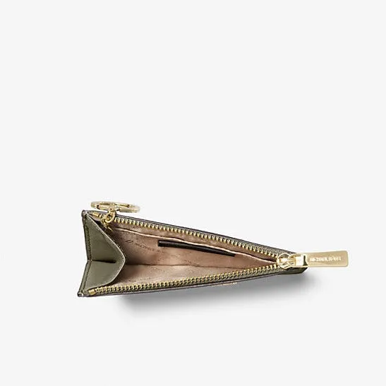 Jet Set Travel Small Saffiano Leather Coin Pouch