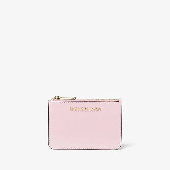 Jet Set Travel Small Saffiano Leather Coin Pouch