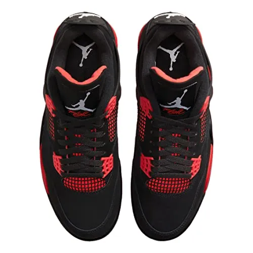 Jordan Mens Air Jordan 4 Retro CT8527 016 Red Thunder - Size 12
