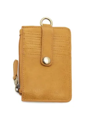 Joy Susan: Dolly Small Card Wallet w/ Keyring - Honey
