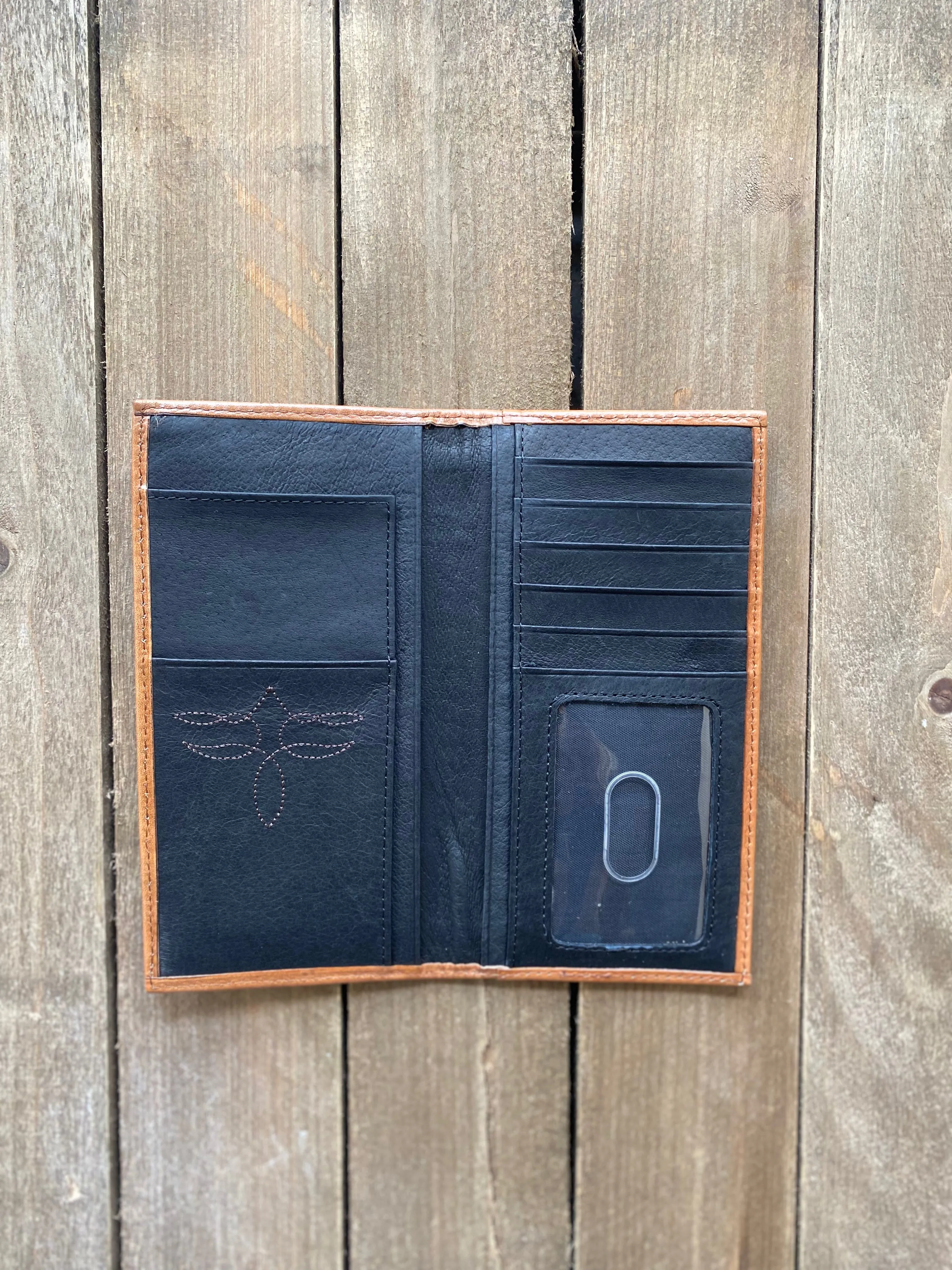 Justin's Rodeo Wallet Classic Basketweave
