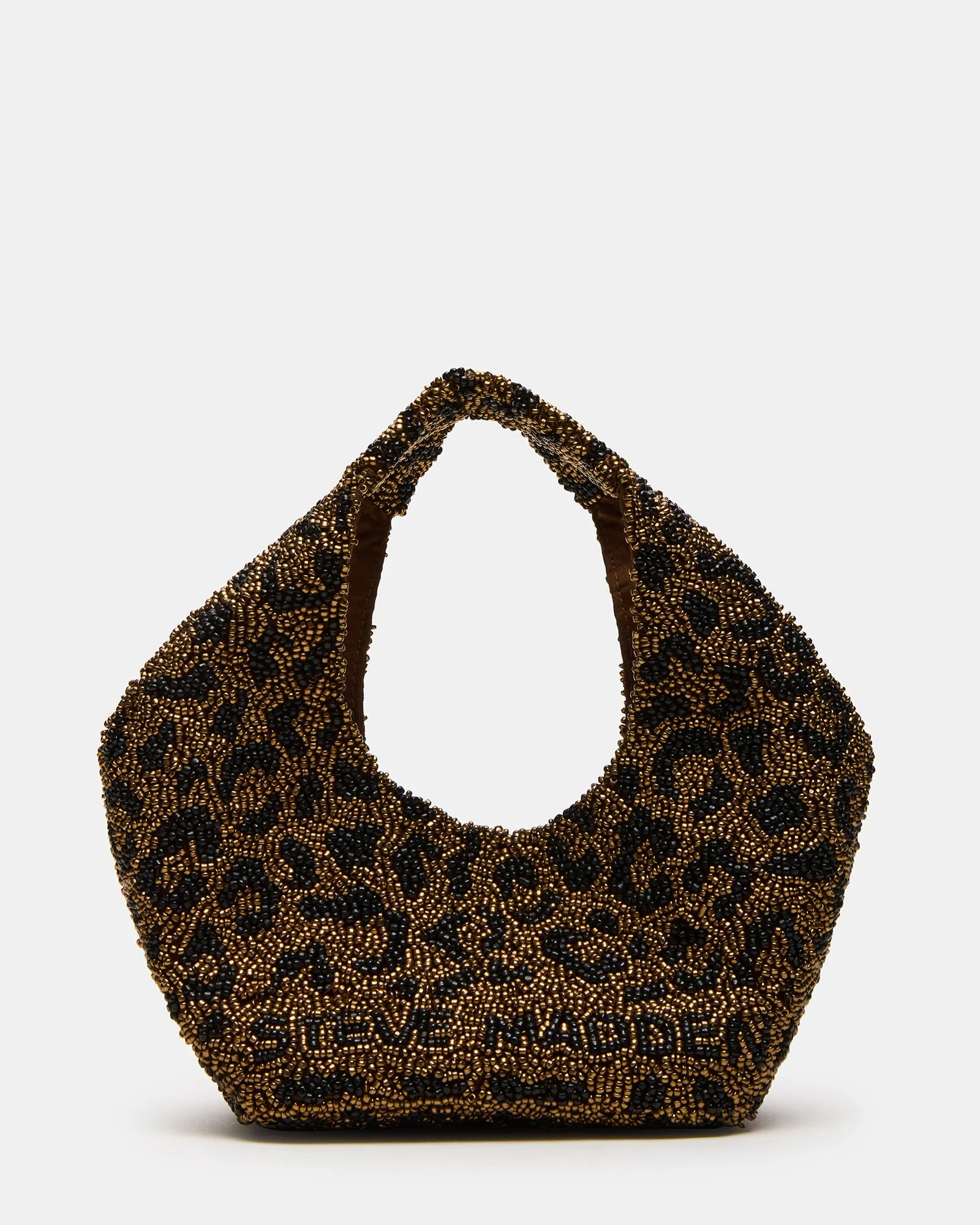 KINSLEY BEADED BAG LEOPARD