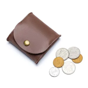 Leather Coin Pouch Mini Change Holder