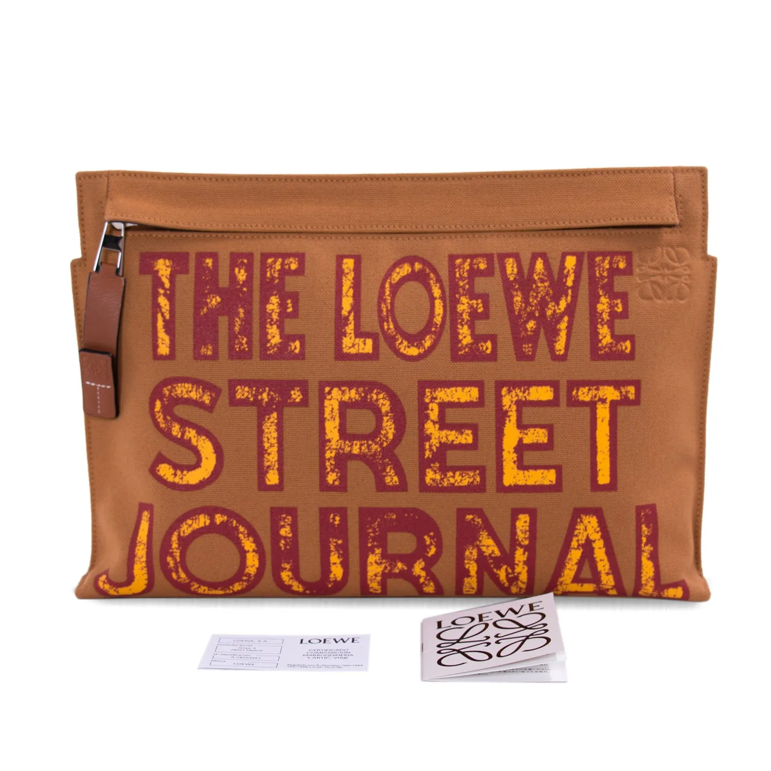 Loewe T Pouch Street Journal