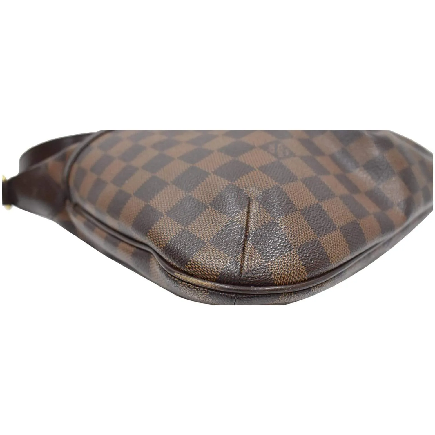 LOUIS VUITTON Bloomsbury PM Damier Ebene Crossbody Bag Brown
