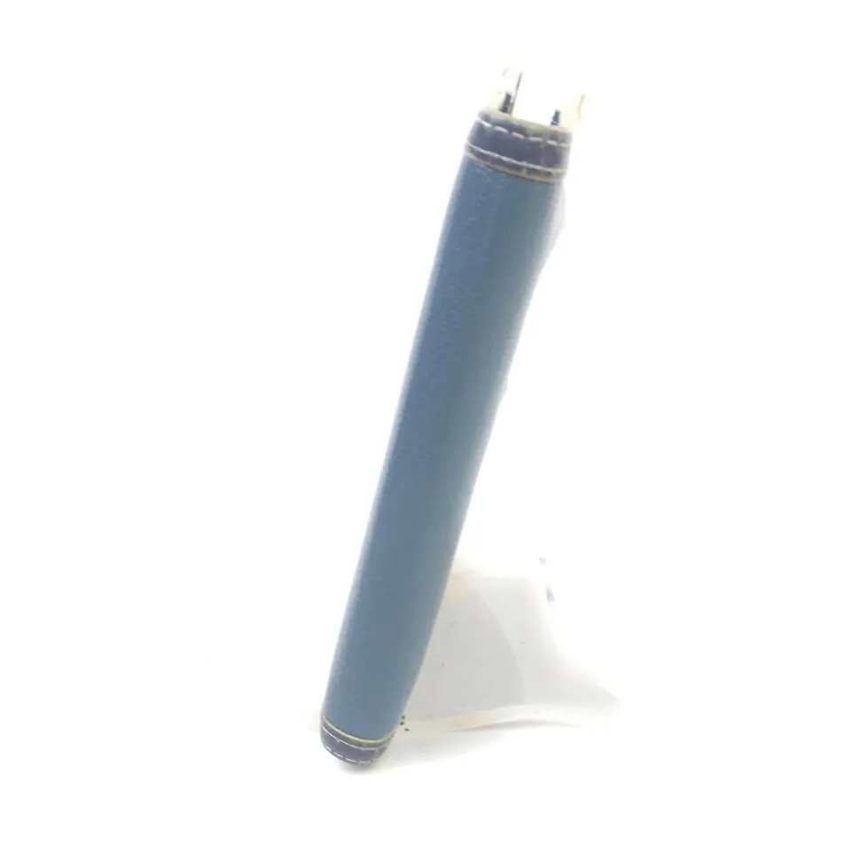 Louis Vuitton Blue Suhali Leather Small Ring Agenda PM Diary Cover  863363