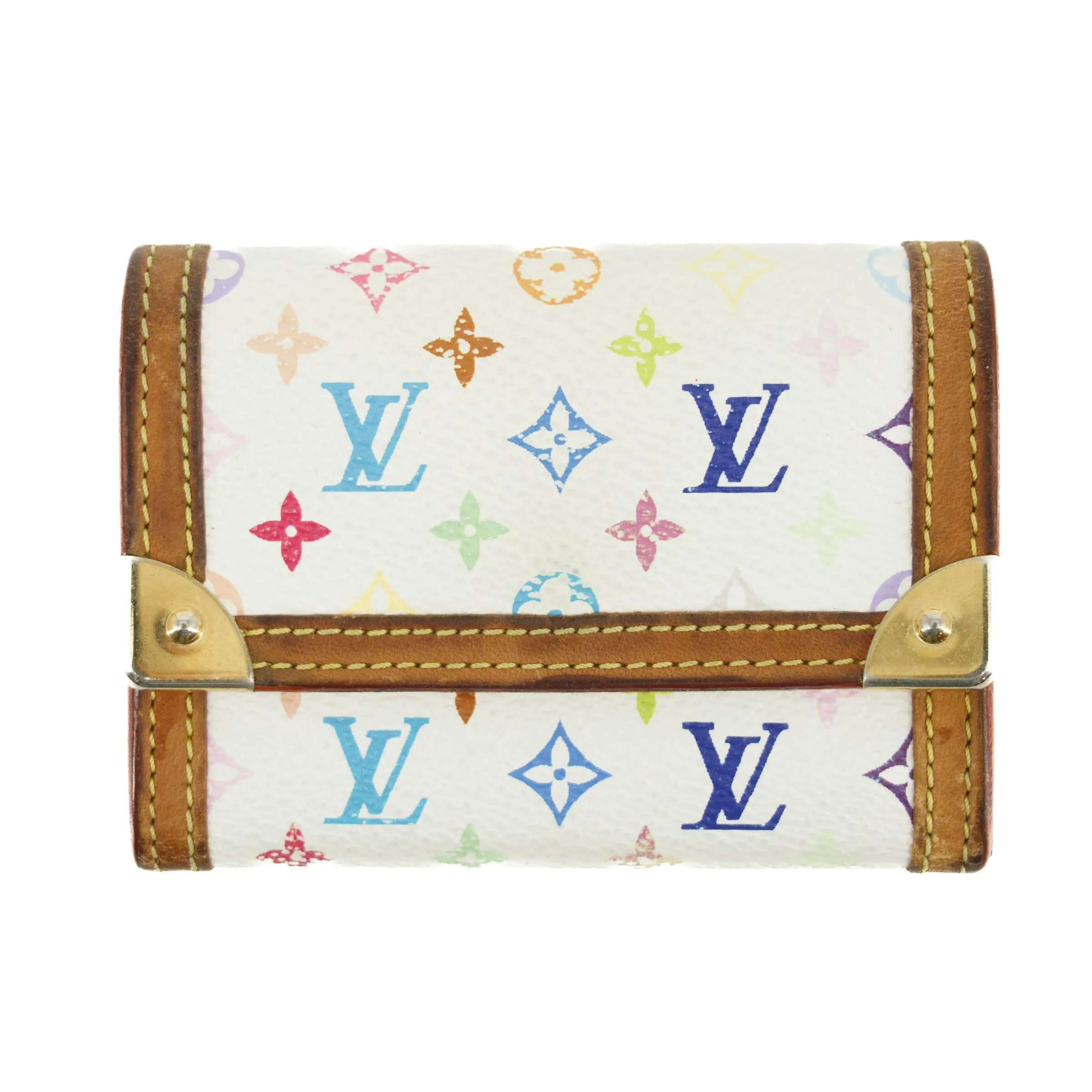 Louis Vuitton Monogram Canvas Multicolor Coin Pouch #3099