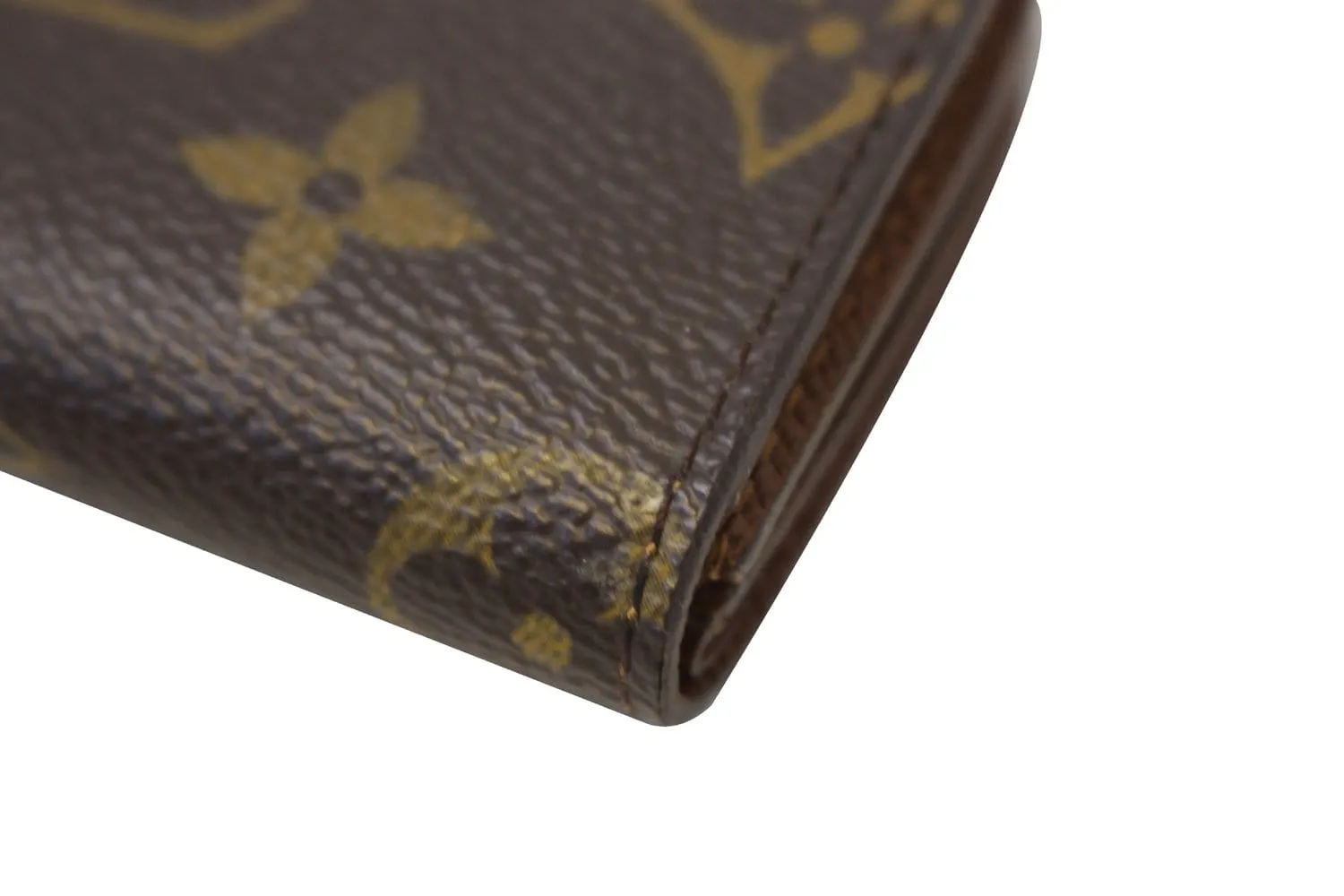 LOUIS VUITTON Monogram Porte Monnaie Gousset Coin Case