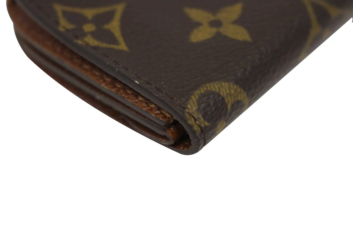 LOUIS VUITTON Monogram Porte Monnaie Gousset Coin Case