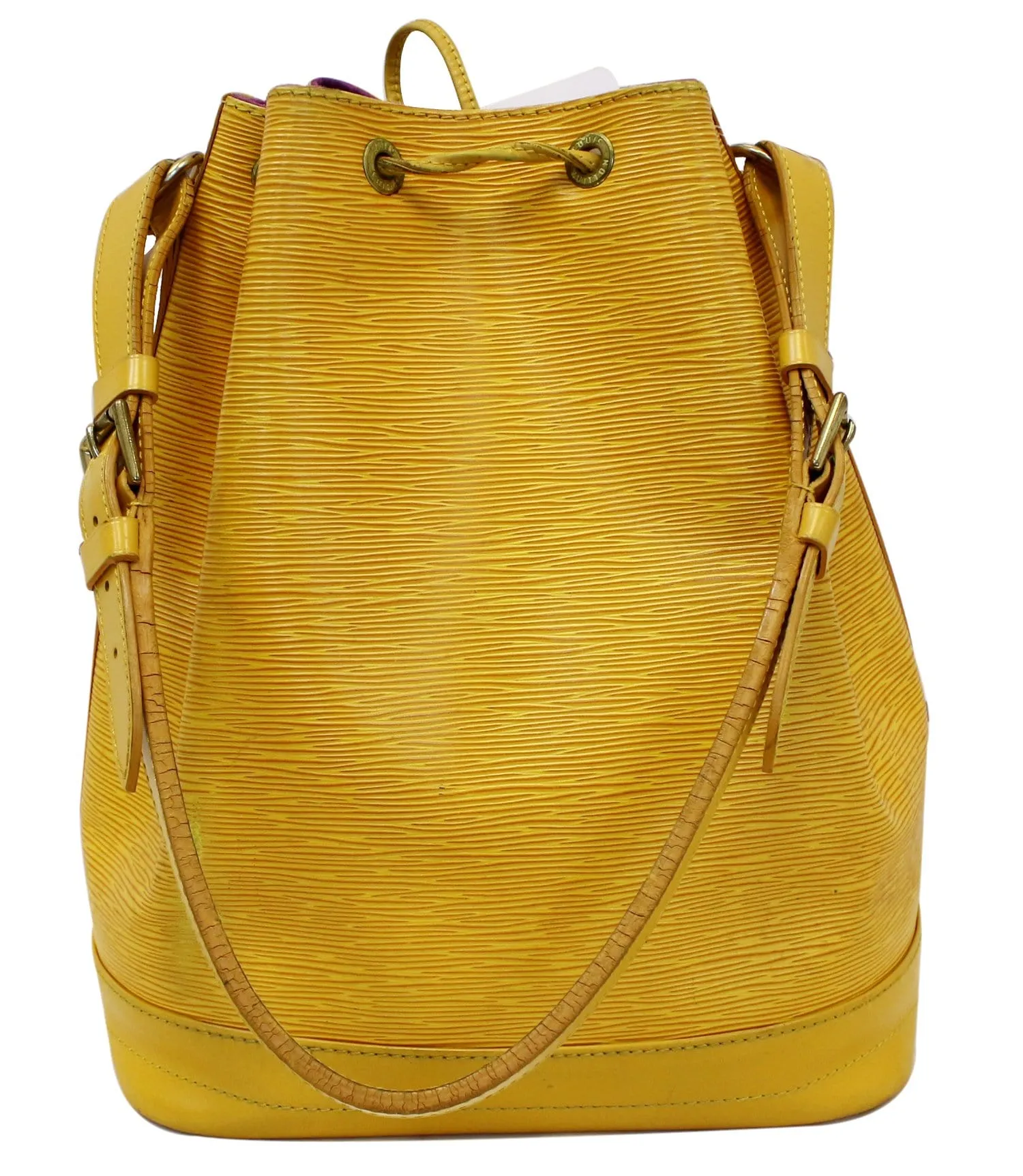 LOUIS VUITTON Yellow Epi Leather Large Noe Shoulder Bag - Last Call