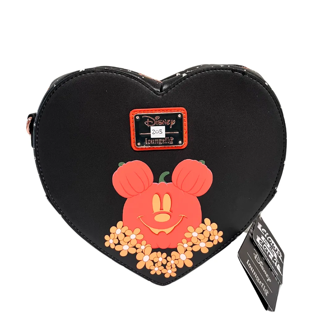 Loungefly Disney Mickey and Friends Halloween Crossbody DEFECTIVE #203