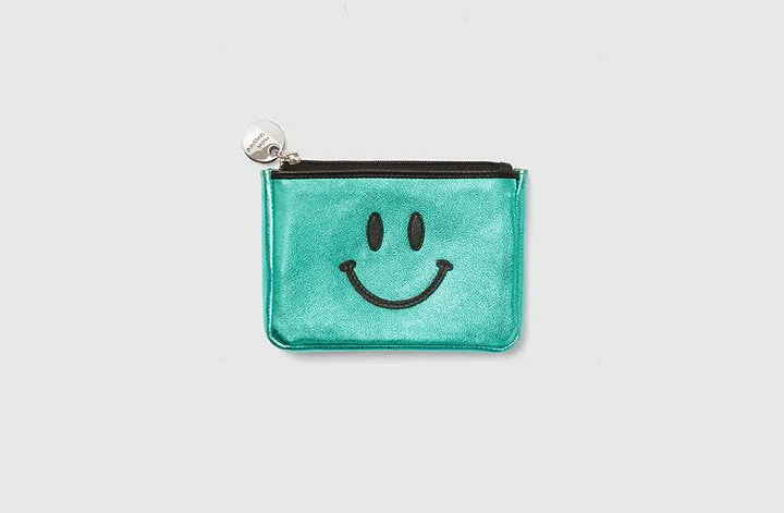 Metallic Green Happy Purse