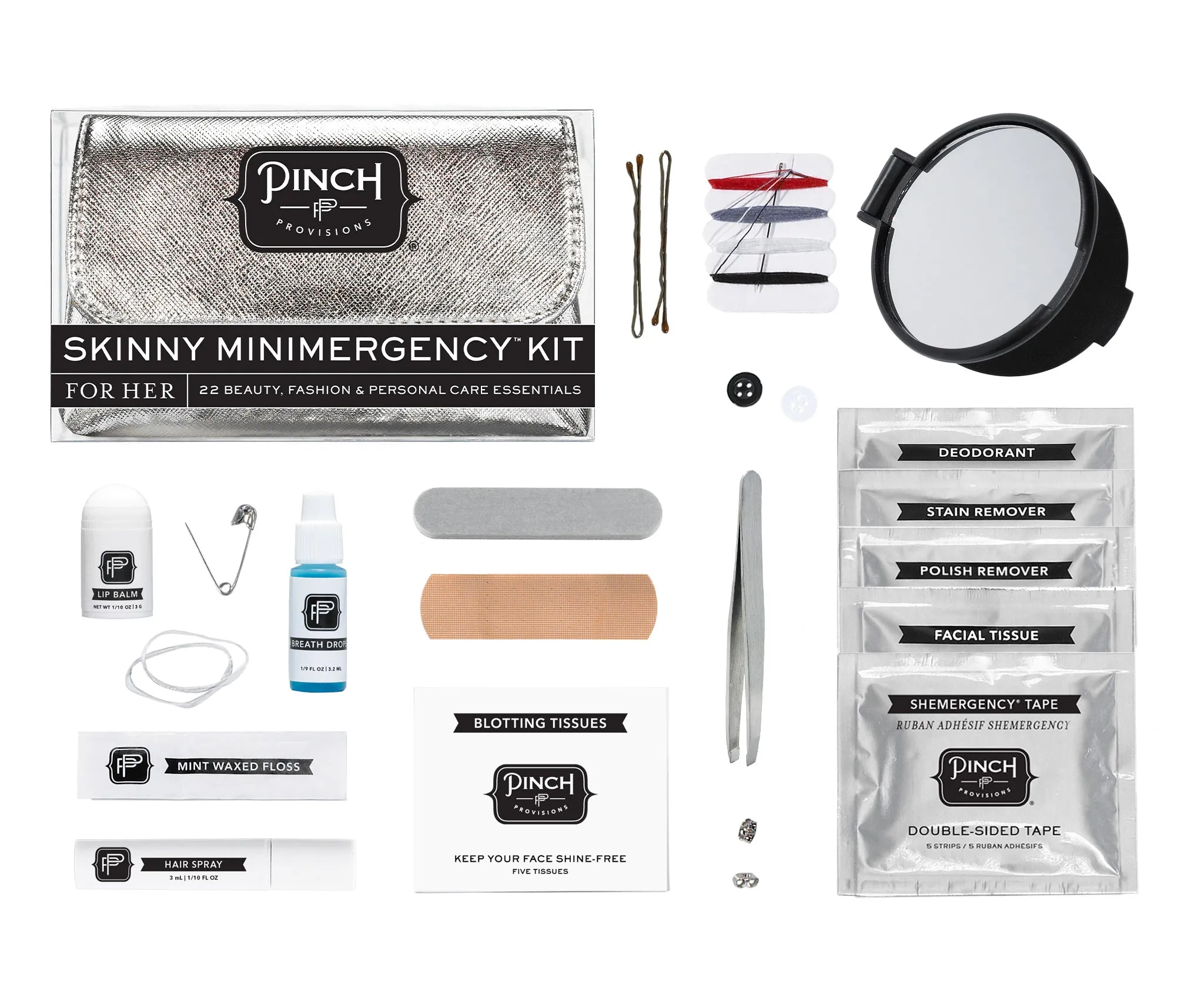 Metallic Skinny Minimergency Kit